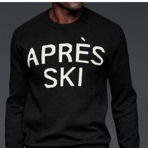 Black Après Ski Sweater